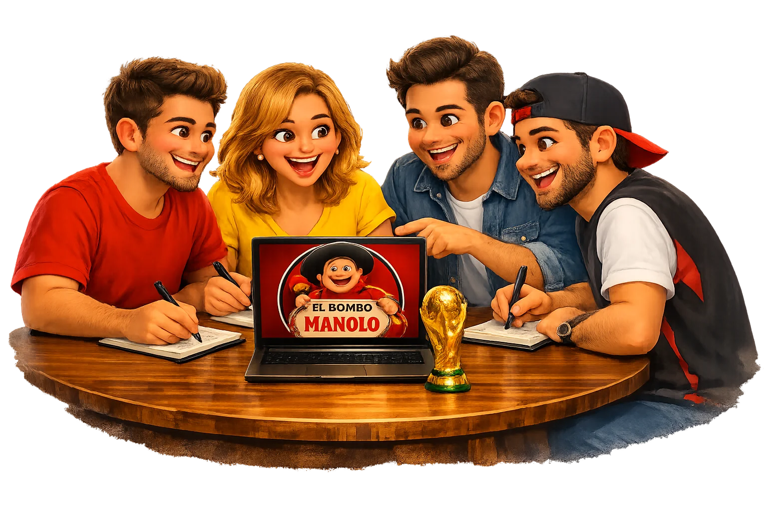 Tabla del prode del Mundial 2026